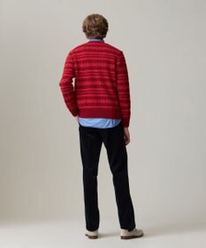 J.PRESS MEN 【Cash Lamb’s Wool】フェアアイルカーディガンニット
