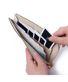 PELLE BORSA L字ファスナーコンパクト長財布 Minato ミナト 3500