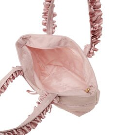 Maison de FLEUR イースターラビットフリルハンドルトートバッグ