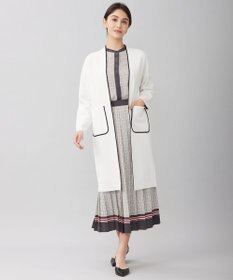 自由区 【セットアップ対応・洗える】モノグラムプリント スカート