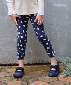 ANY KIDS 総柄プリントレギンス