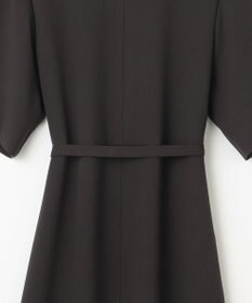 撥水加工/洗える】キューティクルストレッチツイル イレギュラーヘム