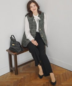 23区 パール ロンデル  ロング ネックレス