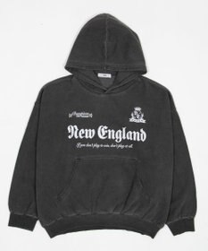 WEGO 【ユニセックス着用ITEM】グラフィックバルーンクロップドプルパーカー