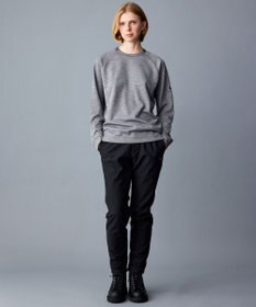 JOSEPH ABBOUD MOUNTAIN 【ソフト/吸水速乾】メランジバックメッシュ Tシャツ