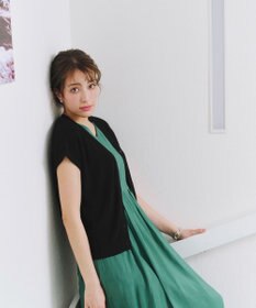 Tiaclasse 【洗える】リネンタッチカーディガン