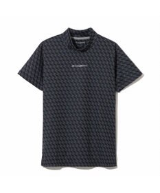 ZERO HALLIBURTON 【吸水速乾・UVケア】 ZHモノグラムモックネックTシャツ ZHG-W5S 82979