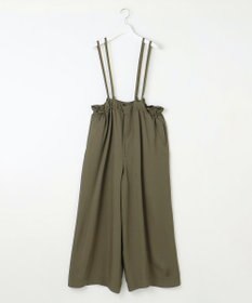 23区 【SACRA】アセテートブライトツイル サロペット