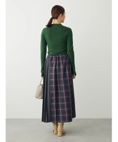 Green Parks アシメサイドプリーツスカート