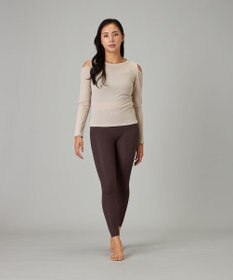 Chacott シアーワッフルロングスリーブTシャツ