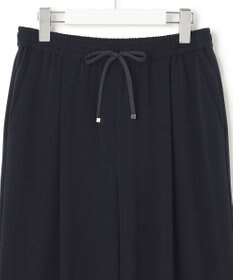 23区 L 【WEB限定/洗える】2WAYストレッチツイル ワイドパンツ