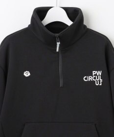 PW CIRCULUS 【WOMEN】ハーフジップ スウェット
