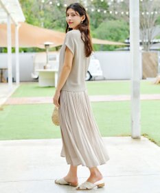 Tiaclasse 【洗える】リネンタッチカーディガン