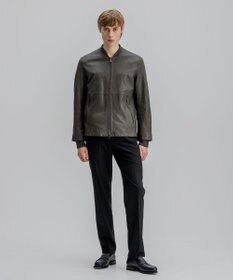 JOSEPH HOMME 新素材【シャツ感覚で羽織れる軽さ】シュリンクエアレザー　ブルゾン