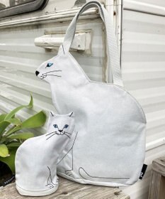 ROOTOTE 1110【ネコトート】EU.デリ.オスワリネコ-A