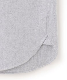 J.PRESS YORK STREET 【UNISEX】起毛オックスフォードシャツ/バンドカラー