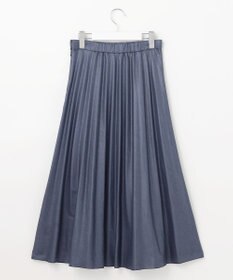 J.PRESS LADIES S 【洗える】Mistyスラブツイル プリーツ スカート