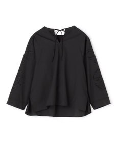 UNFILO L エンブロイダリー ブラウス