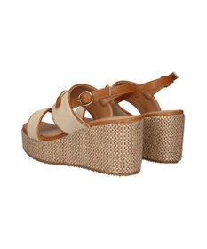 Bridget Birkin 【PARADIS COULEUR】厚底ビットナチュラルウエッジサンダル