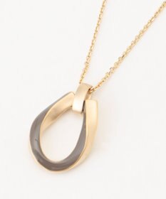 J.PRESS LADIES リバーシブルドロップエポ ネックレス