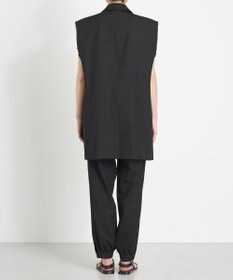 NAVE ウールポリエステルツイル ジレ