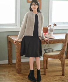 ANY SIS 【23.0~24.0cm】フラットサイドゴア ブーツ