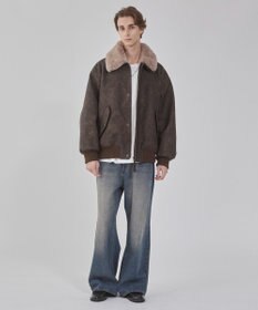 WEGO 【ユニセックス着用ITEM/ウエスト調整可】フレアデニムパンツ