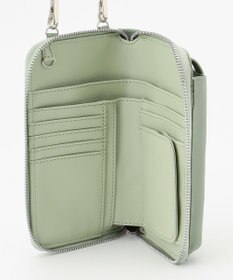 LA BAGAGERIE 【MONICA】バイカラー スマホショルダー