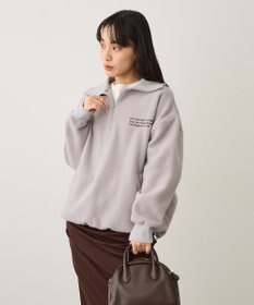 CRAFT STANDARD BOUTIQUE 起毛ハーフジッププルオーバー