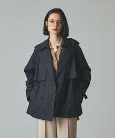 GRACE CONTINENTAL ケープショートトレンチコート