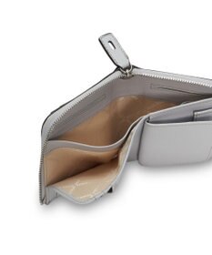 PELLE BORSA メッシュL字ファスナーミニ財布 Chrono Weave クロノウィーブ 5842