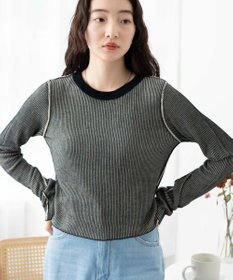 WEGO リバーシブルニットトップス