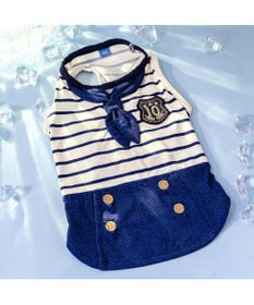 PET PARADISE ペットパラダイス 接触冷感 マリン風 タンクトップ 中型犬 大型犬