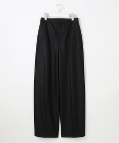 23区 【エステータ】ウールツイルジャージー ワイドパンツ