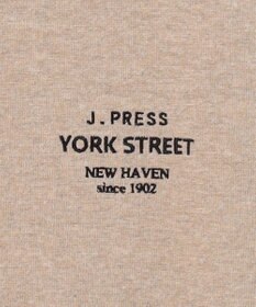 J.PRESS YORK STREET 【UNISEX】ヘビー天竺ハーフジップ スウェット