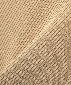 CRAFT STANDARD BOUTIQUE 襟付きコンパクトリブニットカーディガン