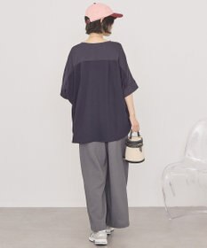 AMERICAN HOLIC 異素材コクーンプルオーバー