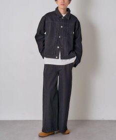 CRAFT STANDARD BOUTIQUE サルベージデニムワイドパンツ