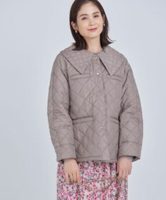 組曲 【洗える・中綿】2WAYキルト コート