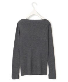 ICB 【洗える】エクストラファインメリノ  ボートネックプルオーバー