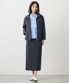 J.PRESS LADIES S ダンボールジャージー ナロー スカート