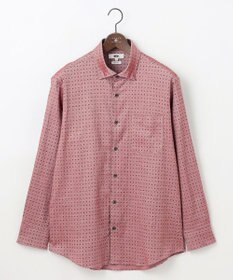 JOSEPH ABBOUD 【キングサイズ・オーガニックコットン使用・自然なストレッチ性】JOE COTTON ストレッチオックスペイズリー シャツ