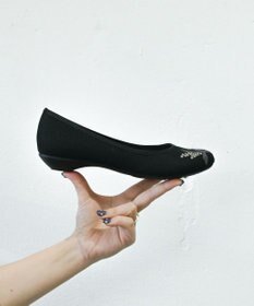 muuc 小花柄刺繍のバレエシューズ