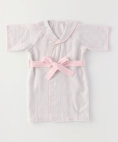 UCHINO マシュマロガーゼ&パイル　ベビーローブ　70cm