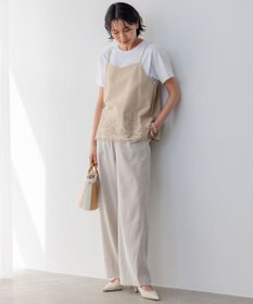 23区 【洗える】ALBINIコーコラン シャツテール Tシャツ