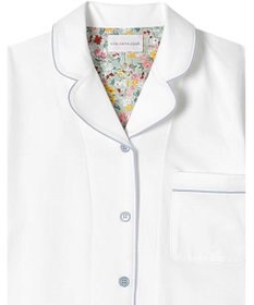 une nana cool MADE WITH LIBERTY FABRIC 綿100％ハイゲージ天竺 半袖パジャマ