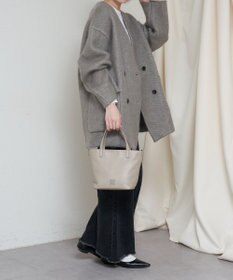 russet レザー2WAYミニトートバッグ(CE-1664)