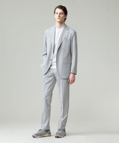 J.PRESS MEN 品格とゆとりの調和【盛夏対応 / 洗える】リラックスセットアップ パンツ