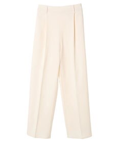 Green Parks あったかきれいシルエットストレートパンツ