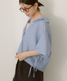 AMERICAN HOLIC T/Rキュプラ ドロストヘムシャツ